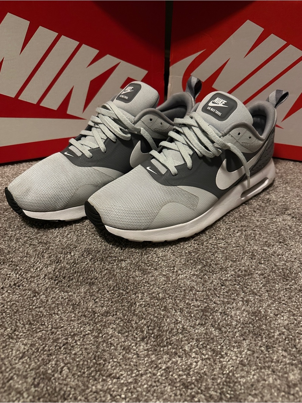 Nike Air Max Tavas Essential 'Pure Platinum' (2014) Size 10